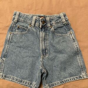 Dickies Classic Blue Cargo-style Denim Shorts